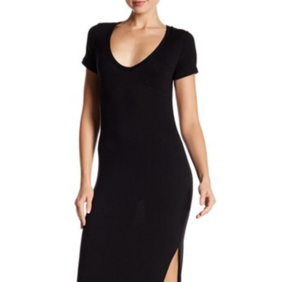 v neck t shirt maxi dress